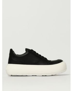 Moschino Leather Trainers - Black