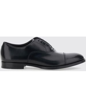 Doucal's Formelle Oxford-Schnürschuhe Aus Glattem Kalbsleder - Weiß