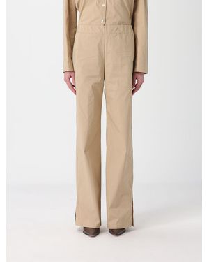 Liviana Conti Julian Cotton Trousers - Natural