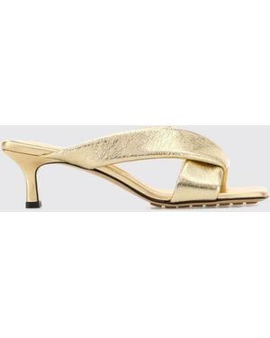 Bottega Veneta Heeled Sandal - Natural