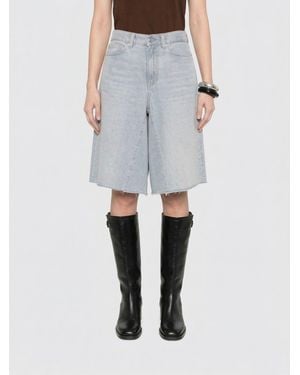 Our Legacy Cotton Denim Shorts - Grey