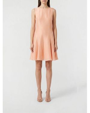 KHAITE Mags Off-The-Shoulder Mini Cocktail Dress - Natural
