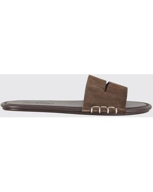 JW Anderson Penny Slippers - Brown