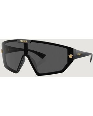 Versace Lunettes De Soleil Homme - Noir