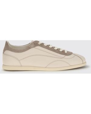 Brunello Cucinelli Leather Trainers - Natural