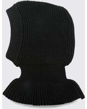 Lemaire Minimalist Rib-Knitted Balaclava - Black
