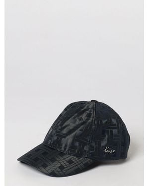 KENZO Jacquard Polyester Hat - Black