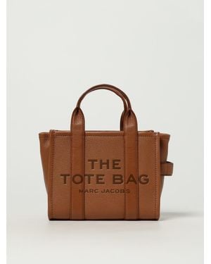 Marc Jacobs Medium Leather The Tote Bag - Brown