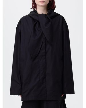 TOTEME Hooded Organic Cotton Jacket - Blue