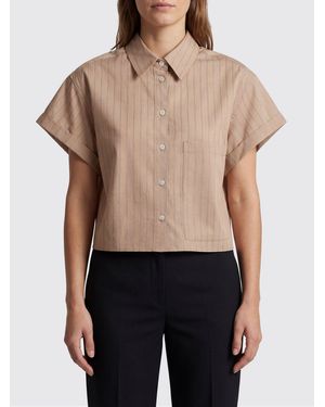 Tela Striped Cotton Shirt - Black