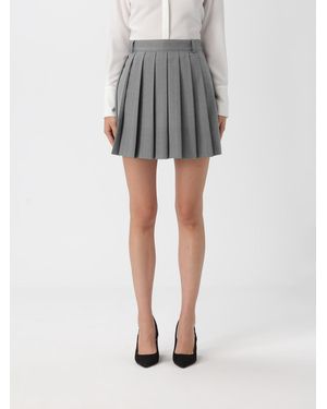 Mar De Margaritas Falda Mujer - Gris