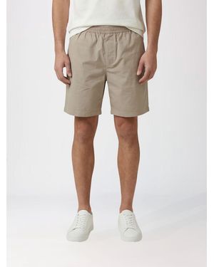 ARMANI EXCHANGE Cotton Blend Shorts - Natural
