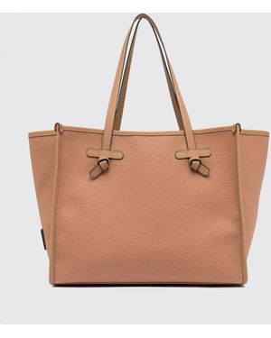 Gianni Chiarini Marcella Cotton Canvas Bag - Natural