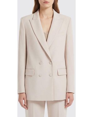 FEDERICA TOSI Double Breasted Blazer - Natural