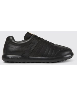 Camper Pelotas Xl Trainers In Calfskin - Black