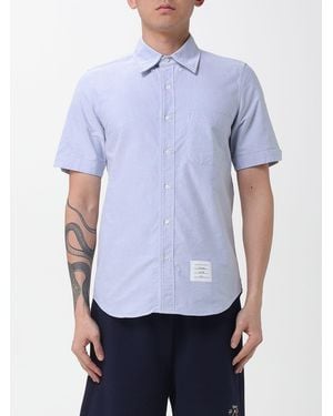 Thom Browne Camicia Uomo - Blu
