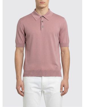 Dolce & Gabbana Dolce &Amp Gabbana Silk Polo Shirt - Red