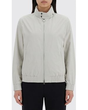 Brunello Cucinelli Stretch Nylon Bomber Jacket - Gray
