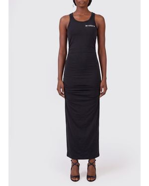 MISBHV Cotton Blend Midi Dress - Blue