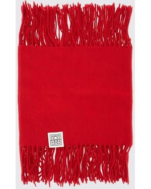 TOTEME Scarf - Red