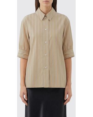 Jil Sander Striped Cotton Shirt - Natural