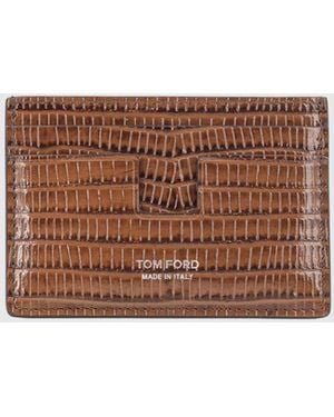 Tom Ford Portacarte - Marrone
