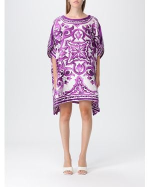Dolce & Gabbana Wrap-Skirt - Purple