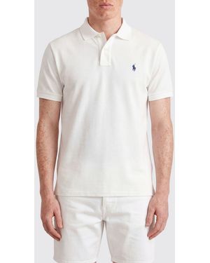 Polo Ralph Lauren Cotton Polo Shirt With Logo - White