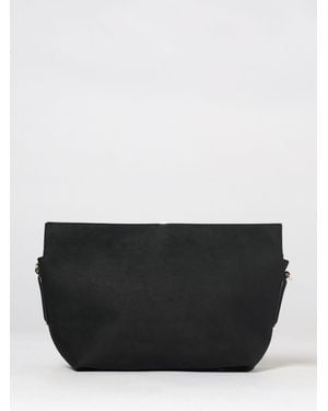 THEMOIRÈ Themoir&Egrave Zoe Vegan Leather Clutch With Removable Strap And Pouch - Black