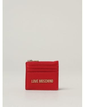 Love Moschino Geldbörsen Damen - Rot