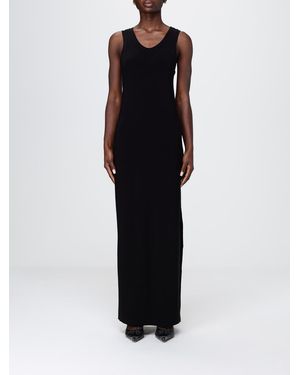 Norma Kamali Long Jersey Dress - Black