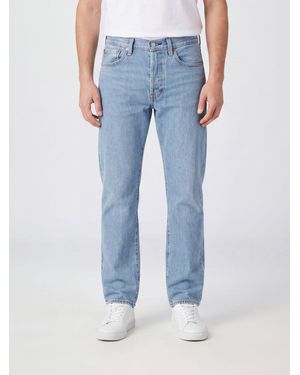Levi's 5-Pocket Straight-Fit Cotton Denim Jeans - Blue