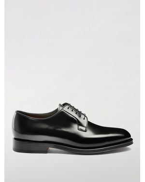 Santoni Brogue Shoes - Black