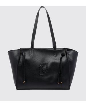 Liu Jo Cloud Grained Faux Leather Bag - Black