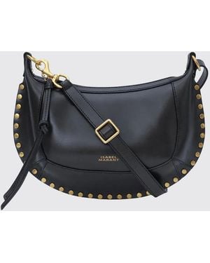 Isabel Marant Oskan Moon Leather Bag - Grey