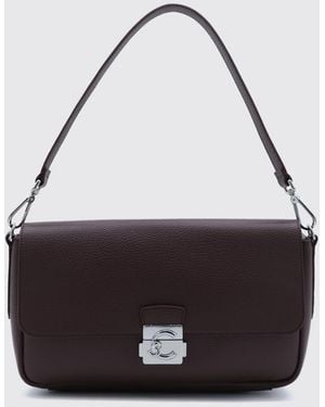 Coccinelle Borsa A Spalla C-Me Lock - Nero