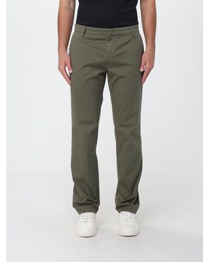 Dondup Slim Fit Cotton Trousers - Green