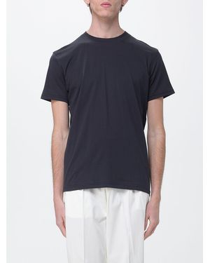 PT Torino Cotton And Silk T-Shirt - Blue