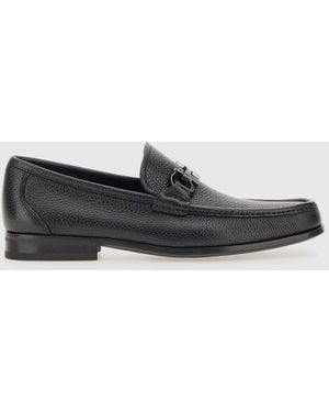 Ferragamo Mocassino Gancini - Grigio