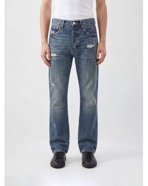Purple Mid-Rise Slim Fit Skinny Jeans - Blue
