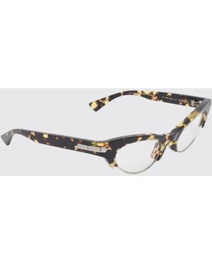 Bottega Veneta Angle Acetate Sunglasses - White