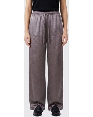 Filippa K Satin Drawstring Trousers - Brown