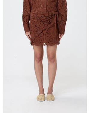 MC2 Saint Barth Sangallo Pareo Skirt - Brown