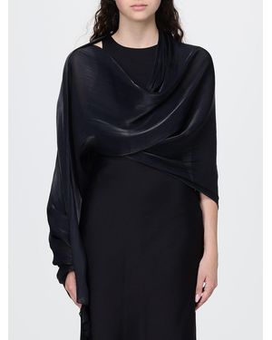 Emporio Armani Satin Stole - Blue