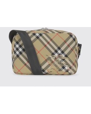 Burberry Vintage Check Print Twill Bag - Grey