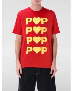 Pop Trading Co. T-Shirt Stampata - Rosso