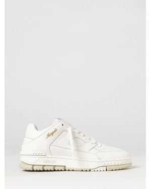 Axel Arigato Area Lo Low-Top Smooth Leather Trainers With A Perforated Toe - White