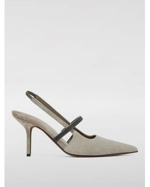 Brunello Cucinelli Slingback - Bianco