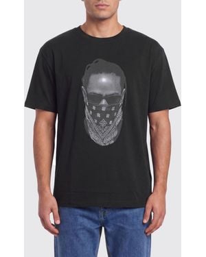 ih nom uh nit Cotton T-Shirt With Graphic Print - Black