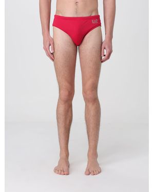 EA7 Costume A Slip - Rosso